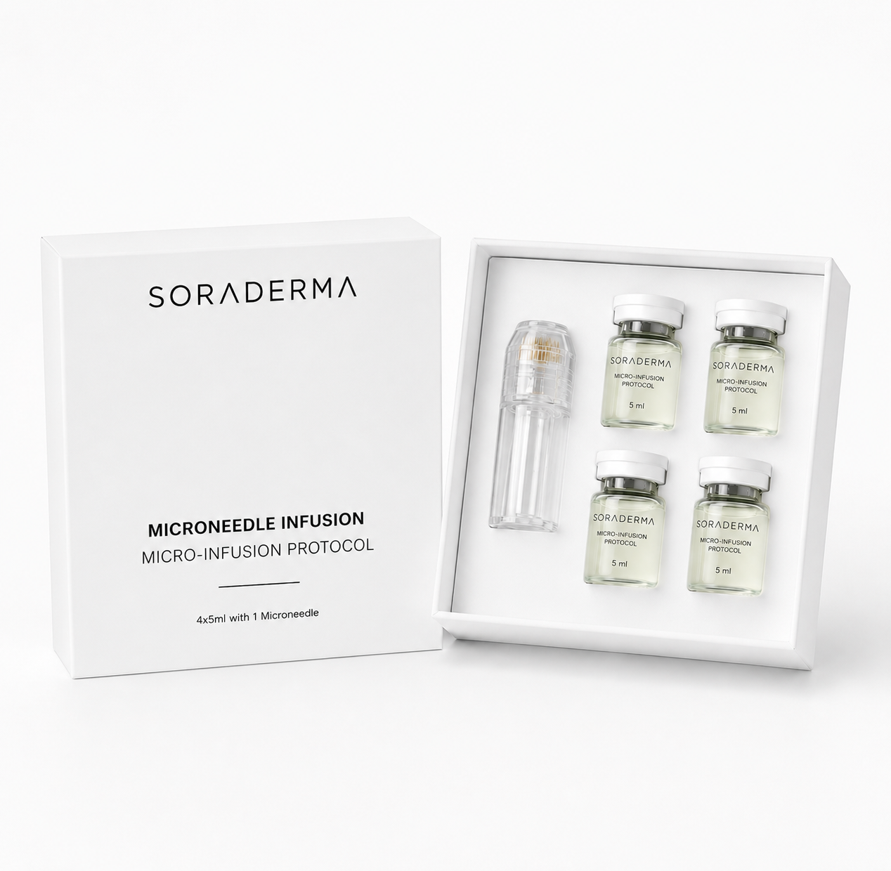 Soraderma 4-vial micro-infusion starter kit